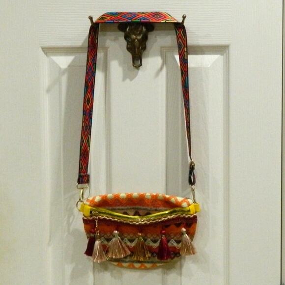 Boho Chest Bag New Without Tags Front Bag - Picture 2 of 6